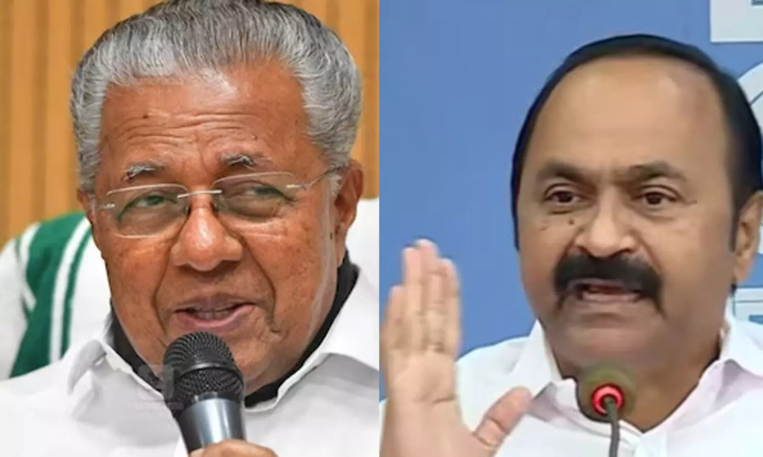 കോണ്‍ഗ്രസ് മുക്ത ഭാരതമെന്ന ബി.ജെ.പി ആശയത്തിന് മുഖ്യമന്ത്രി കുടപിടിക്കുന്നുവെന്ന് വി.ഡി സതീശൻ