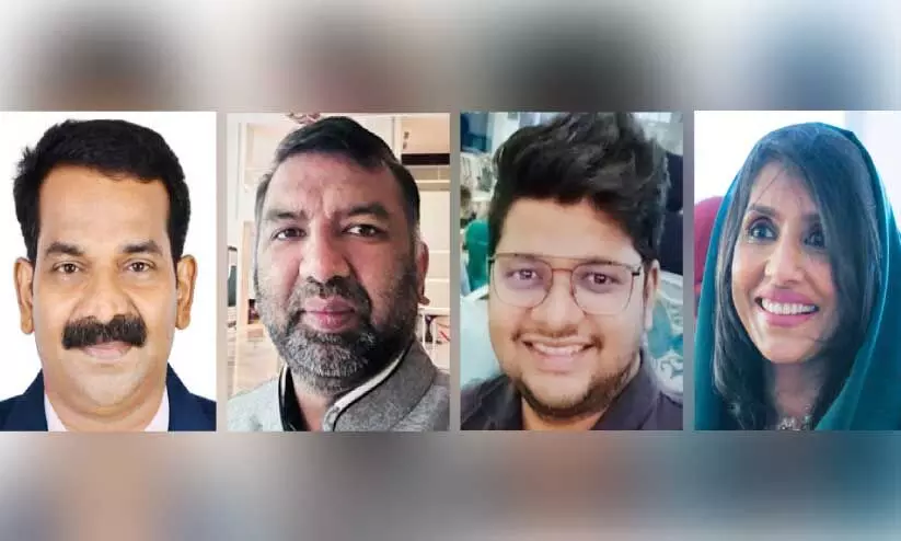 johnson kallarakkal, muhammed siraj, chris jaimes, seena rafeeq johnson kallarakkal, muhammed siraj, chris jaimes, seena rafeeq