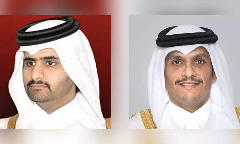 deputy amir sheikh abdulla bin hamad aldhani, prime minister sheikh muhammed bin abdul rahman aldhani deputy amir sheikh abdulla bin hamad aldhani, prime minister sheikh muhammed bin abdul rahman aldhani