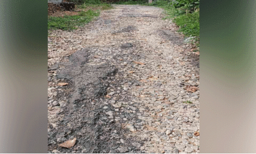 കുടിവെള്ളമില്ല; റോഡുകൾ തകര്‍ന്നു, പേരേക്കോണം നിവാസികള്‍ തെരഞ്ഞെടുപ്പ്​ ബഹിഷ്‌കരിക്കുന്നു