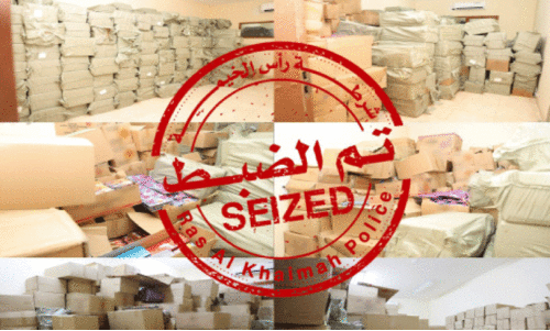 18.5 tons of gun powder seized in Ras Al Khaimah
