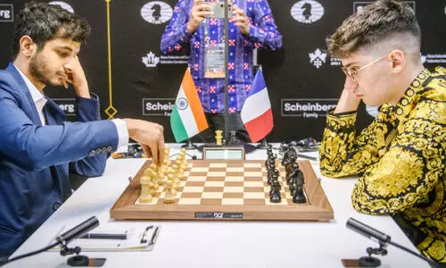 കാൻഡിഡേറ്റ്സ് ചെസ്: ഗംഭീര ജയവുമായി പ്രഗ്നാനന്ദ, വിദിത്; സംയുക്ത ലീഡിൽ ഗുകേഷ്