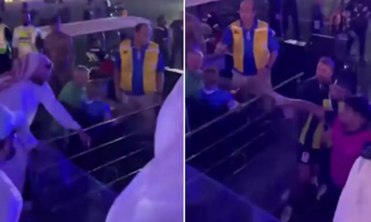 അൽ ഹിലാലിനോട് നാണംകെട്ട തോൽവി; അൽ ഇത്തിഹാദ് താരത്തെ ചാട്ടവാർ കൊണ്ടടിച്ച് ആരാധകൻ -വിഡിയോ