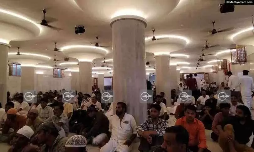 ഇന്ത്യയിലെ ആദ്യ ഭൂഗർഭ മസ്ജിദിൽ പെരുന്നാൾ നമസ്കാരം നടന്നു