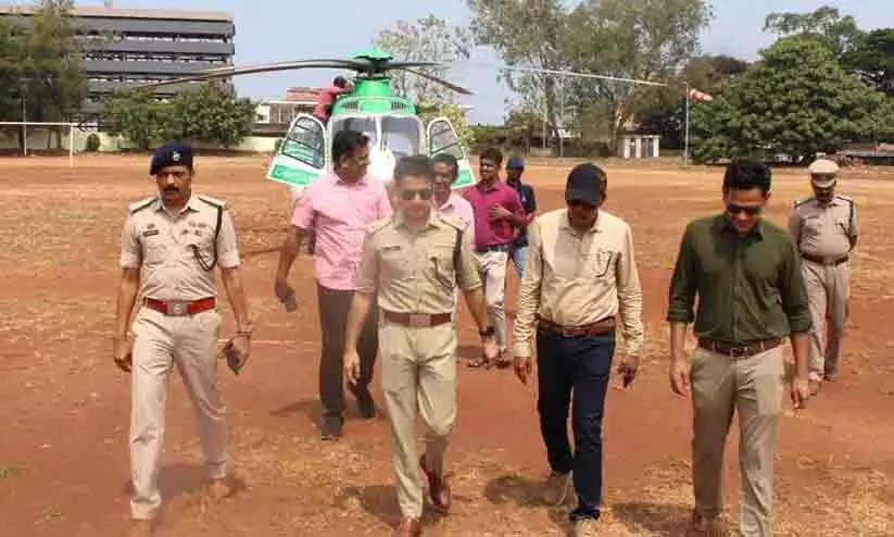 മാവോവാദി സാന്നിധ്യം പരിശോധിക്കാൻ കണ്ണൂരിൽ ഹെലികോപ്ടർ നിരീക്ഷണം മാവോവാദി സാന്നിധ്യം പരിശോധിക്കാൻ കണ്ണൂരിൽ ഹെലികോപ്ടർ നിരീക്ഷണം