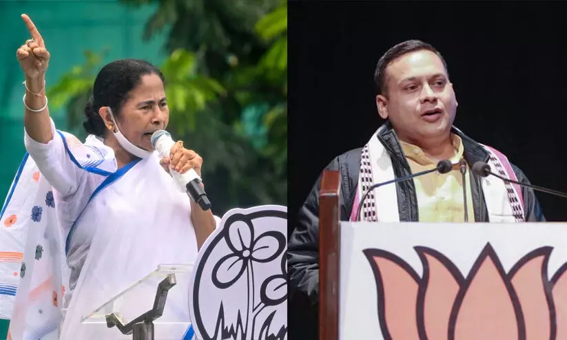 BJP leader Amit Malviya says that West Bengal has become a safe haven for terrorists; Mamata Banerjee with reply