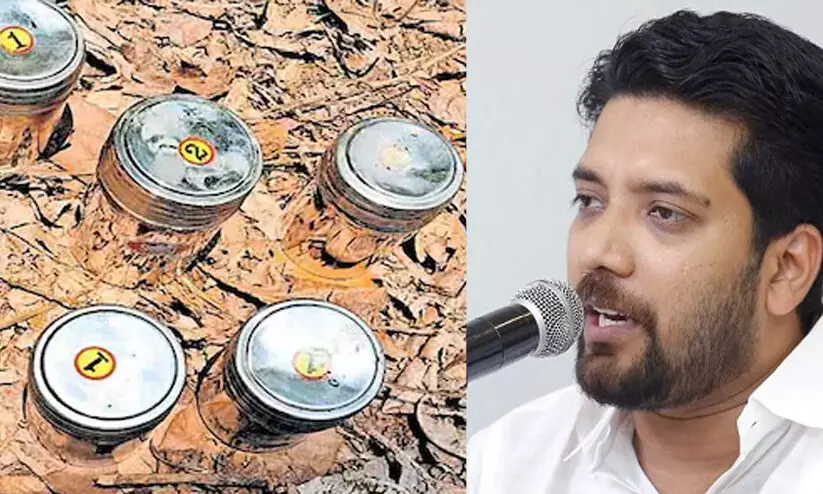 പാനൂരിലെ ബോംബ് സ്ഫോടനം കേന്ദ്ര ഏജൻസി അന്വേഷിക്കണം: ഷാഫി പറമ്പിൽ തിരഞ്ഞെടുപ്പ് കമീഷന് പരാതി നൽകി പാനൂരിലെ ബോംബ് സ്ഫോടനം കേന്ദ്ര ഏജൻസി അന്വേഷിക്കണം: ഷാഫി പറമ്പിൽ തിരഞ്ഞെടുപ്പ് കമീഷന് പരാതി നൽകി