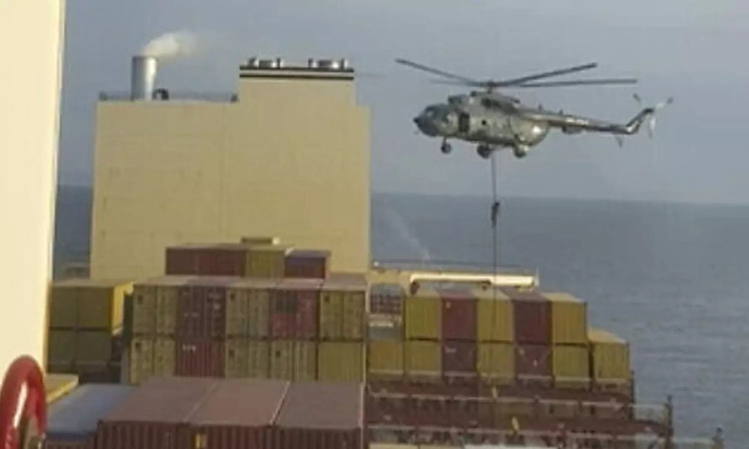 ഇസ്രായേൽ ചരക്കുകപ്പൽ ഇറാൻ പിടിച്ചെടുത്തു