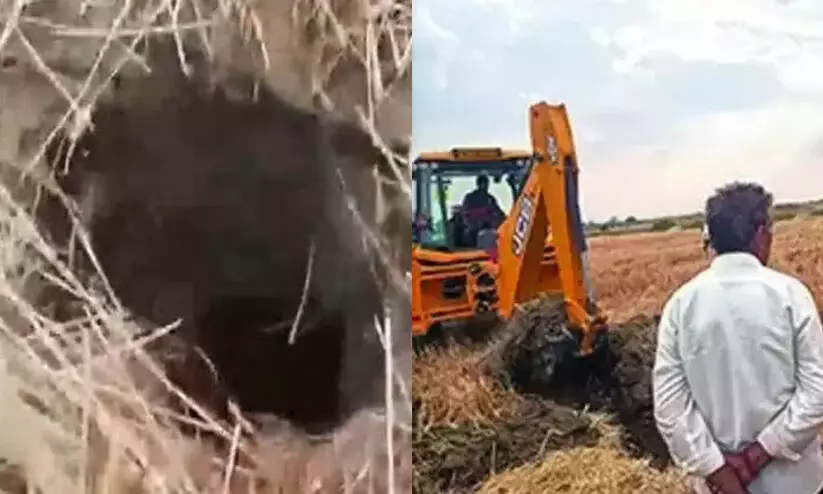 Six-year-old boy falls into borehole in Madhya Pradesh; Rescue operation continues