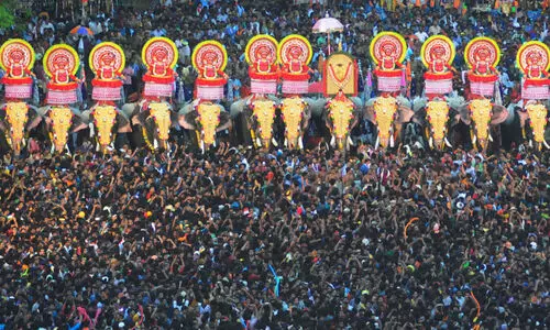 തൃശൂർ പൂരം: ആനകളുടെ 50 മീറ്റർ പരിധിയിൽ ആളുകൾ പാടില്ലെന്ന സർക്കുലർ പിൻവലിക്കുമെന്ന് മന്ത്രി