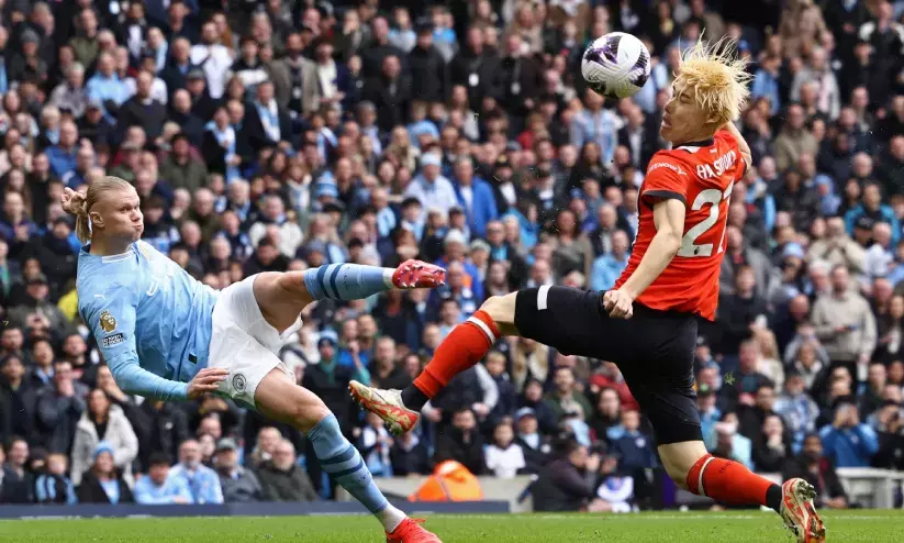 ലൂട്ടണെ ഗോൾ മഴയിൽ മുക്കി മാഞ്ചസ്റ്റർ സിറ്റി; പോയന്‍റ് പട്ടികയിൽ ഒന്നാമത്