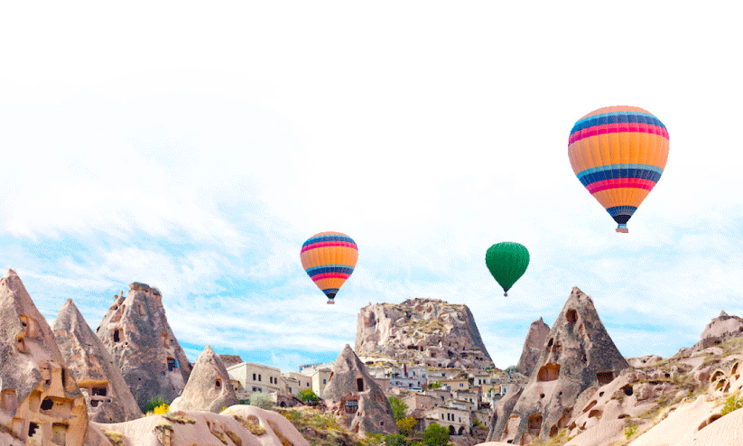 തുർക്കിയുടെ ഫെയറി ചിമ്മിനികൾ; കപ്പഡോക്കിയ