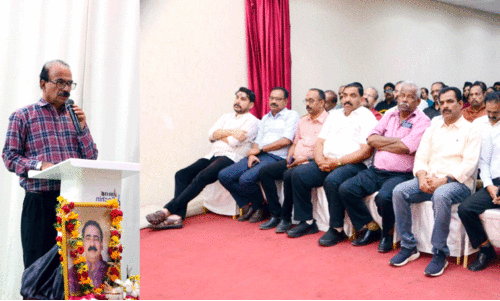 K.R. Chandran memorial meeting