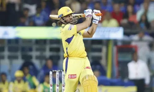 ‘തല’യുടെ വിളയാട്ടം, ഗെയ്ക്‍വാദിനും ദുബെക്കും അർധസെഞ്ച്വറി; ചെന്നൈക്ക് മികച്ച സ്കോർ