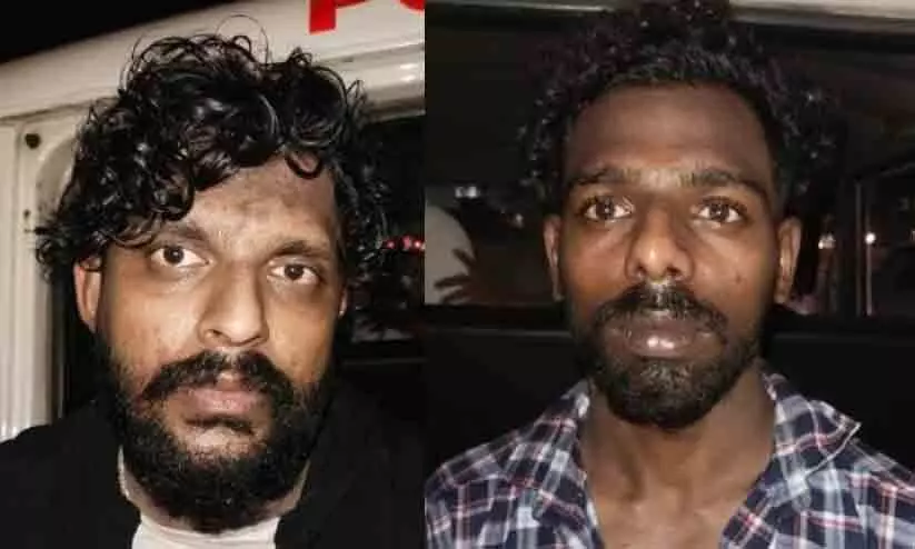 നെടുമ്പാശ്ശേരിയിൽ രഹസ്യമായി വിൽക്കാൻ കൊണ്ടുവന്ന എം.ഡി.എം.എയുമായി രണ്ടുപേർ പിടിയിൽ