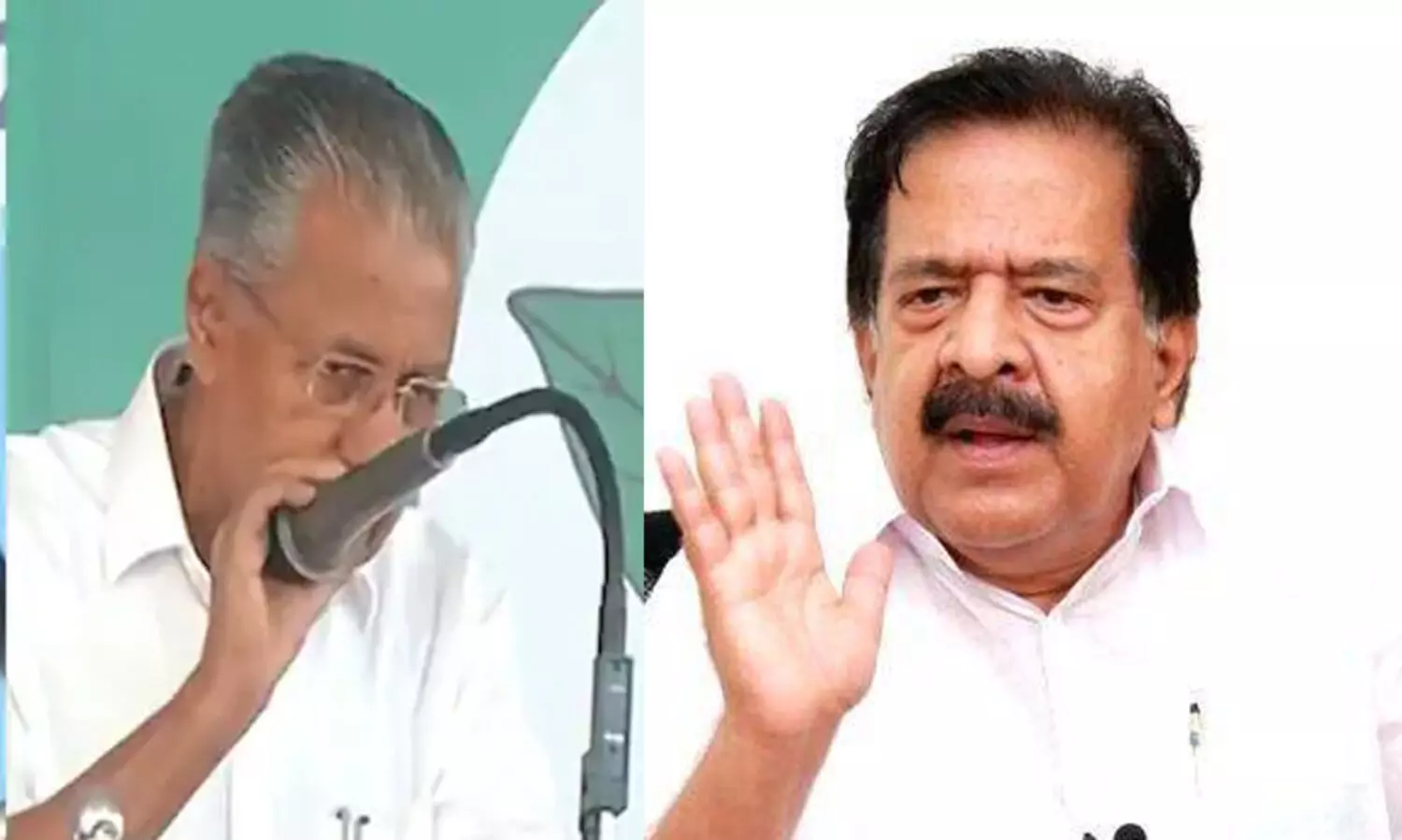 മൈക്ക് പോലും മുഖ്യമന്ത്രിയോട് പ്രതിഷേധിക്കുന്നുവെന്ന് ചെന്നിത്തല