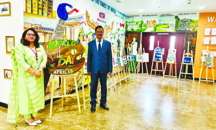 ഒ​യാ​സി​സ് ഇ​ന്റ​ർ​നാ​ഷ​ന​ൽ സ്കൂ​ളി​ൽ പ്ര​വേ​ശ​നോ​ത്സ​വം സം​ഘ​ടി​പ്പി​ച്ചു