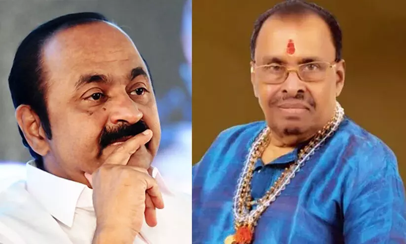 KG jayan, VD Satheesan