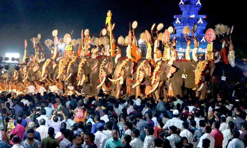 kollam pooram