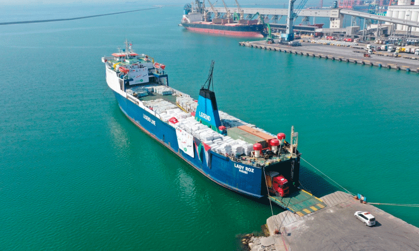 shipping aid to gaza