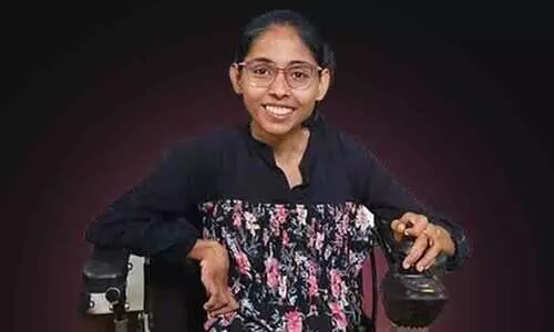 ശാരികയുടെ സിവിൽ സർവീസിന് സെറിബ്രല്‍ പാള്‍സി കീഴടക്കിയതിന്റെ തിളക്കം