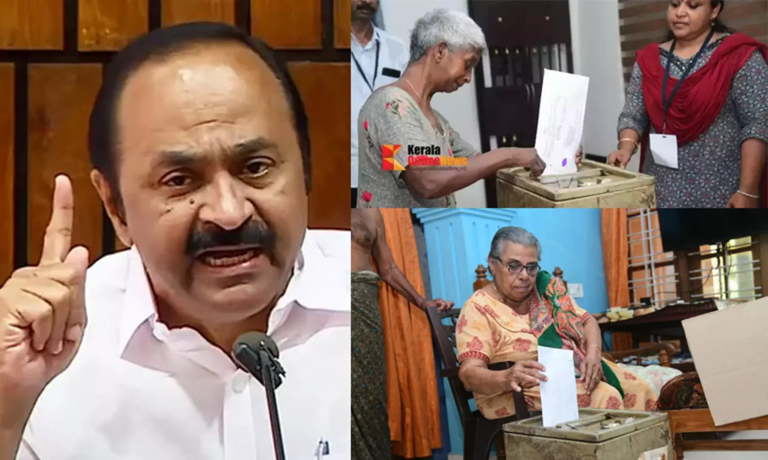 വീട്ടില്‍ വോട്ട് ബാലറ്റുകള്‍ തുറന്ന സഞ്ചിയില്‍; തിരഞ്ഞെടുപ്പ് കമീഷന് പ്രതിപക്ഷ നേതാവ് പരാതി നല്‍കി