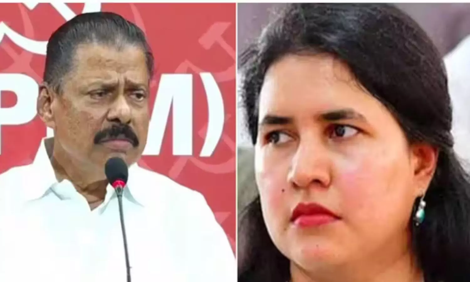 MV Govindan, veena vijayan