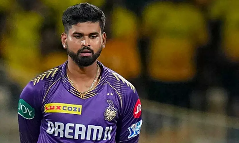 തോൽവിക്കു പിന്നാലെ ശ്രേയസ്സിന് മുട്ടൻ പണി; കുറഞ്ഞ ഓവർ നിരക്കിന് 12 ലക്ഷം പിഴ തോൽവിക്കു പിന്നാലെ ശ്രേയസ്സിന് മുട്ടൻ പണി; കുറഞ്ഞ ഓവർ നിരക്കിന് 12 ലക്ഷം പിഴ