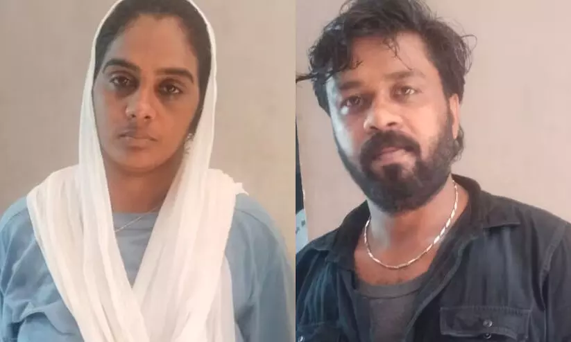 എം.ഡി.എം.എയുമായി യുവതിയും സുഹൃത്തും പിടിയിൽ എം.ഡി.എം.എയുമായി യുവതിയും സുഹൃത്തും പിടിയിൽ