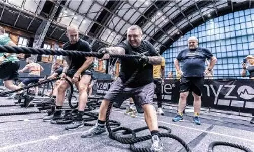 ഫി​റ്റ്​​ന​സു​കാ​രു​ടെ ഹൈ​റോ​ക്​​സ്​ റേ​സ്​ ഖ​ത്ത​റി​ൽ