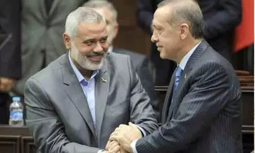 ഹമാസ് നേതാവ് ഹനിയ തുർക്കിയയിലേക്ക്; ഉർദുഗാനുമായി ചർച്ച നടത്തും ഹമാസ് നേതാവ് ഹനിയ തുർക്കിയയിലേക്ക്; ഉർദുഗാനുമായി ചർച്ച നടത്തും