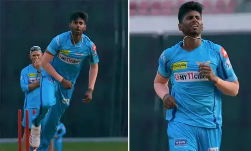 എൽ.എസ്.ജിയുടെ തീപ്പൊരി ബൗളർ മായങ്ക് യാദവ് തിരിച്ചെത്തി