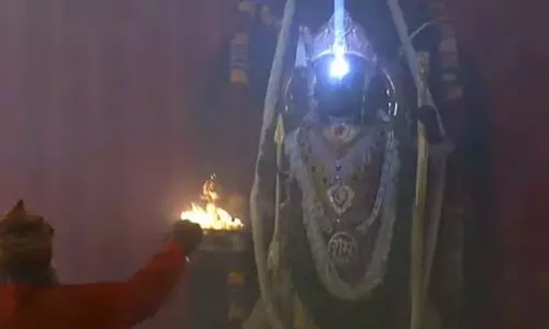 രാമനവമിയിൽ രാംലല്ലക്ക് ‘സൂര്യതിലകം’