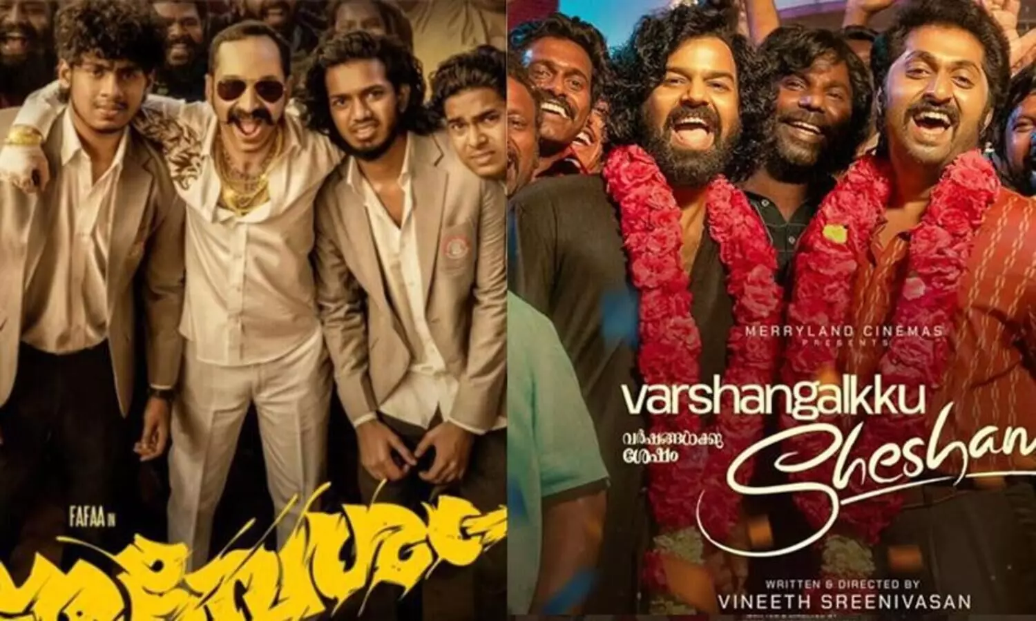 Aavesham Vs Varshangalkku Shesham Box Office Collection
