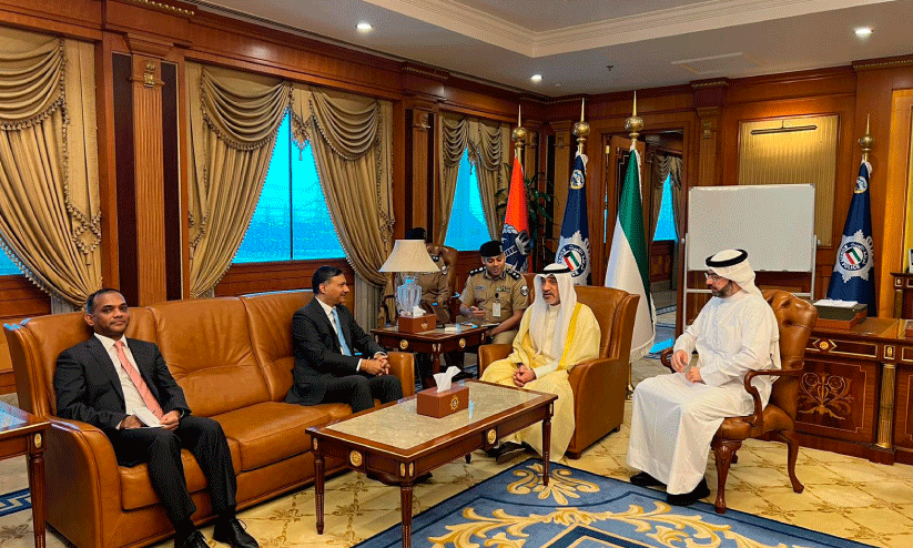 Indian ambassador and Kuwait deputy prime minister in meeting Indian ambassador and Kuwait deputy prime minister in meeting
