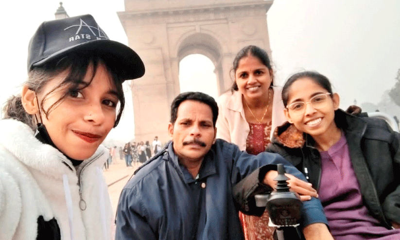 civil service rank winner sharika with family