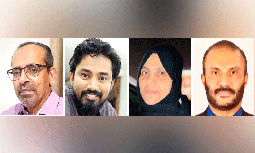 dr. hussain bukhari, naseef ali, sareena haris, haris PV dr. hussain bukhari, naseef ali, sareena haris, haris PV