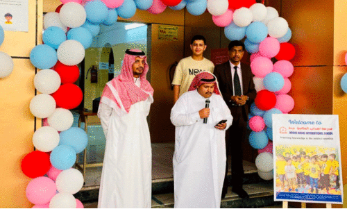 ജി​ദ്ദ അ​ഹ്ദാ​ബ് ഇ​ന്‍റ​ർ​നാ​ഷ​ന​ൽ സ്കൂ​ളി​ൽ പ്ര​വേ​ശ​നോ​ത്സ​വം