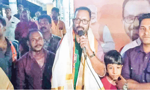 രാഹുൽ ഗാന്ധി കഴിവുകൾ മണ്ഡലത്തിന് വേണ്ടി ഉപയോഗിച്ചില്ല -കെ. സുരേന്ദ്രൻ