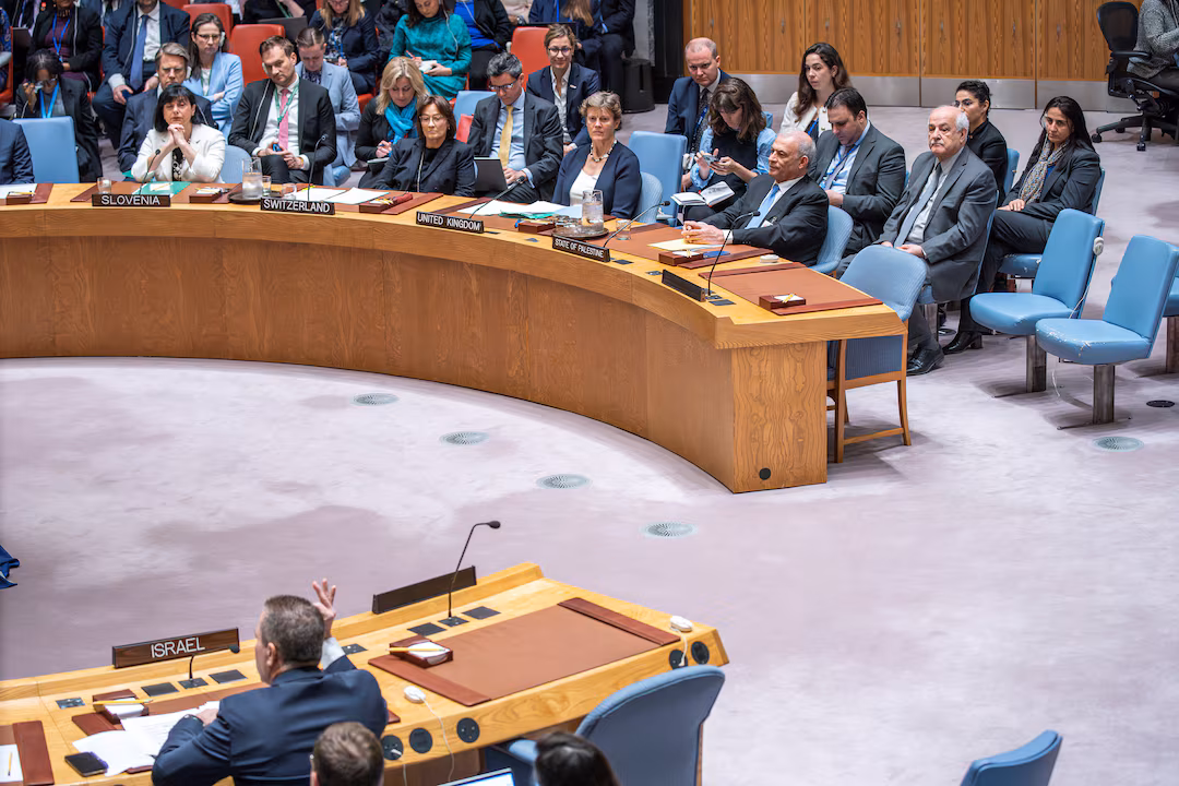 ഫലസ്തീന് യു.എന്നിൽ പൂർണ്ണാംഗത്വം നൽകാനുള്ള പ്രമേയത്തെ വീറ്റോ ചെയ്ത് യു.എസ്