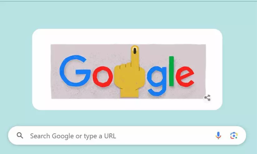 Google as part of the Lok Sabha elections