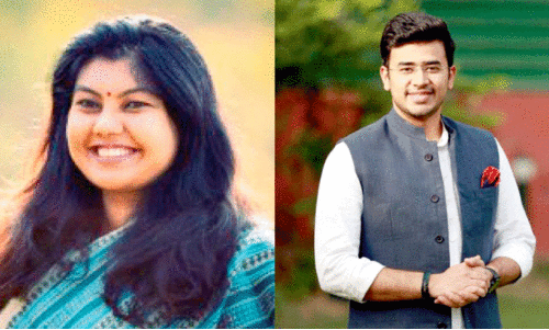 sowmya reddy, thejaswi surya