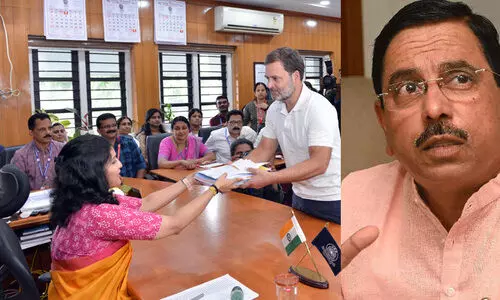 Rahul Gandhi, Prahlad Joshi