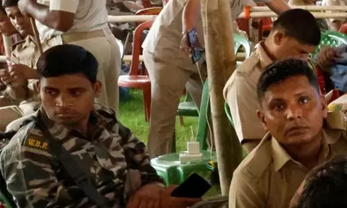 CRPF officer found dead at polling station