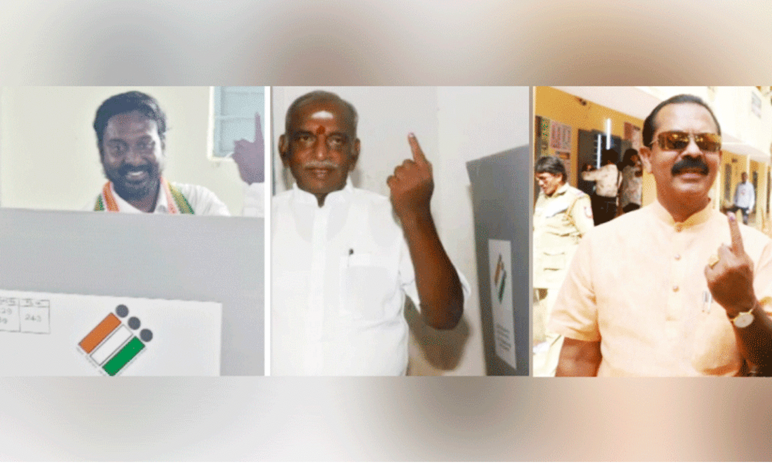 election polling at Kanyakumari