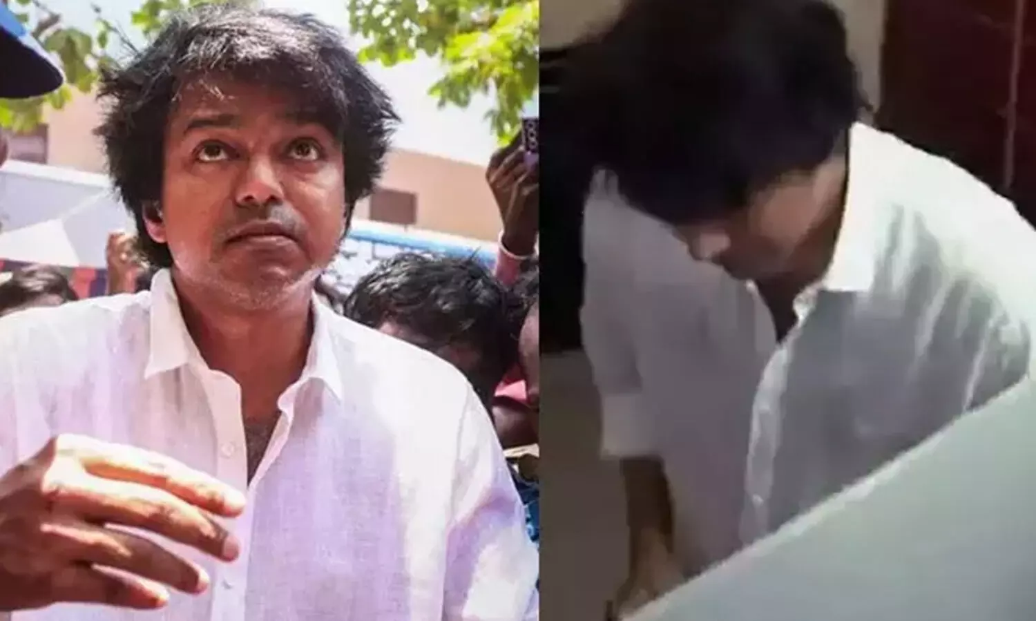 ആരാധകരുമായി ബൂത്തിലെത്തി പൊതുജനങ്ങളെ ബുദ്ധിമുട്ടിച്ചു; നടൻ വിജയ്ക്കെതിരെ പരാതി