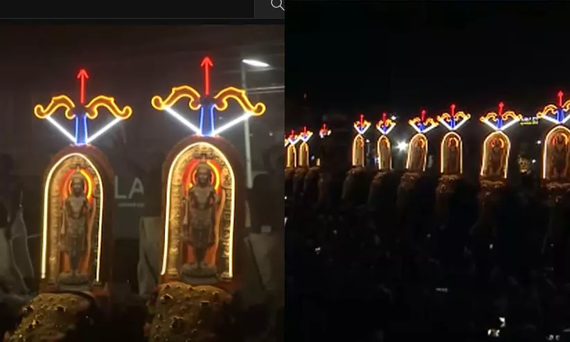 അയോധ്യയിലെ രാംലല്ല തൃശൂർ പൂരത്തിലേക്ക് ഒളിച്ചു കടത്തിയത് പ്രതിഷേധാർഹം -കവി പി.എൻ. ഗോപീകൃഷ്ണൻ