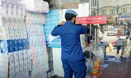 Notice for non-compliance with safety measures