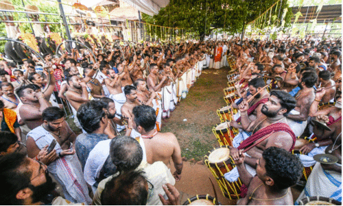 ilanjithara melam at thrissur pooram