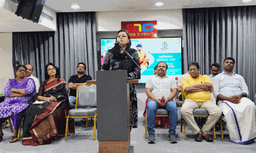 The press conference and gathering